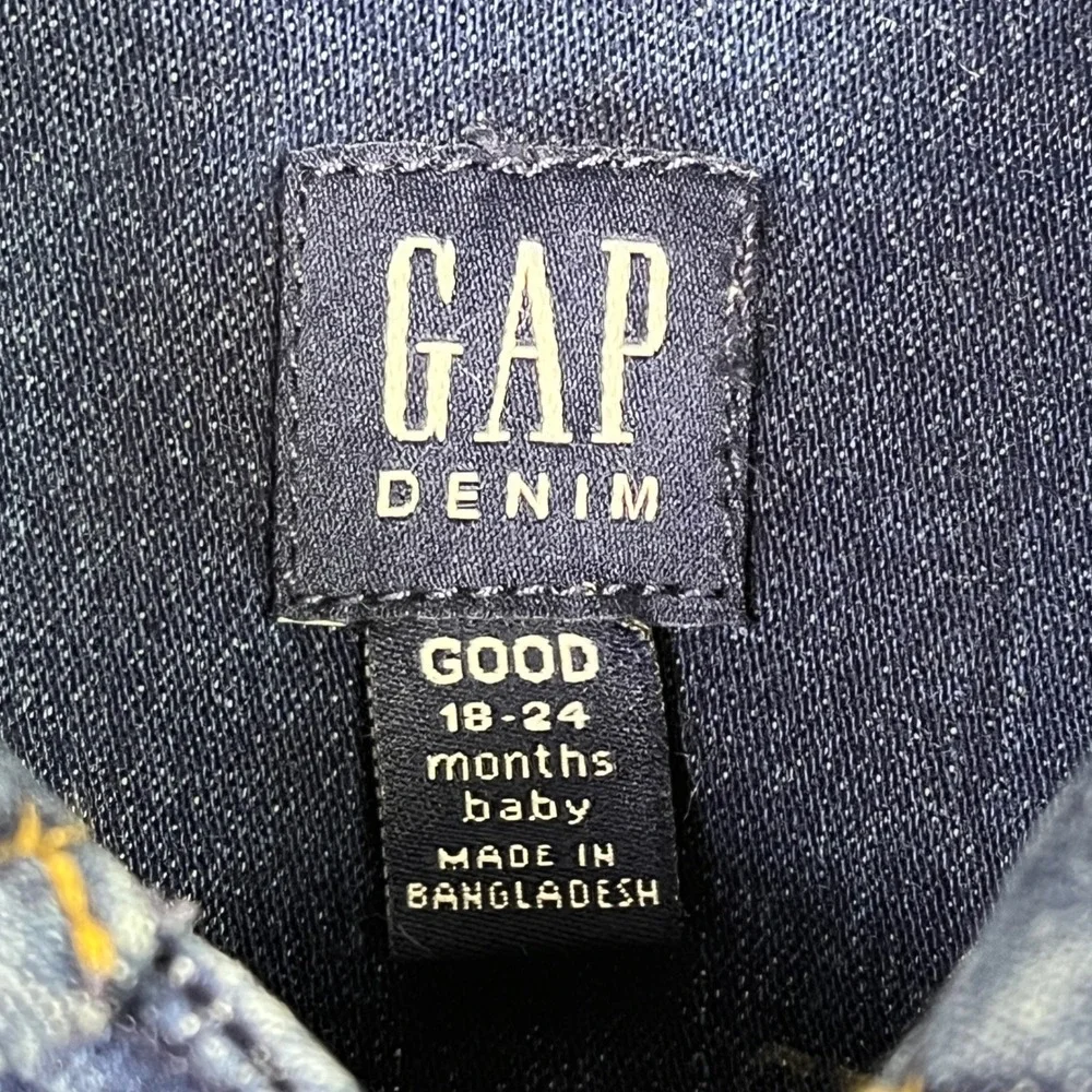 Baby Gap Denim Jacket Blue Kids‎ Toddler Size 18 24 Months Coat Spring Jean